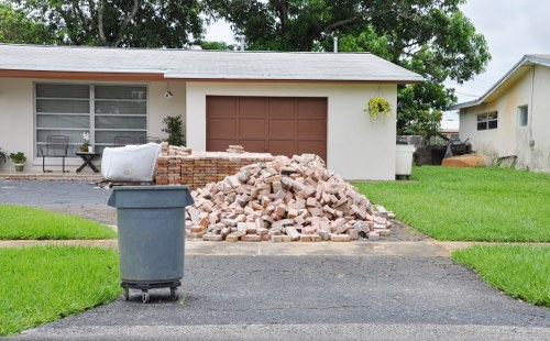 Professional team handling house clearance