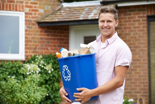 Construction site waste removal