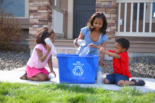 Satisfied clients after house clearance service