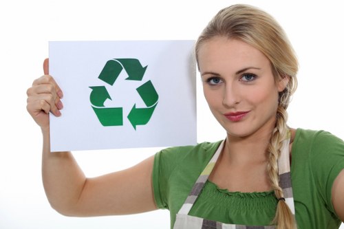 Recycling of electronic waste during office clearance